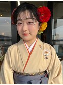 ヘアセット/卒業式