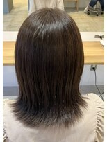 エム(emu)&nbsp;髪質改善30代40代50代/似合わせ大人可愛い叶えます/ミディアム