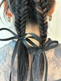 チャフ ヘアーアンドネイル(CHAFF hair&nail) アレンジのご相談も承ります。