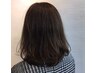 カット＋植物カラーリタッチ３ｃｍ　　　￥14300→9900