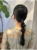 シンプルタイト編みおろし