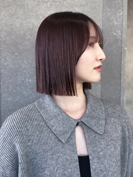 ロンド 表参道店(Lond) ◇ボブ 縮毛矯正 顔周りカット 表参道 髪質改善