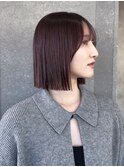 ◇ボブ 縮毛矯正 顔周りカット 表参道 髪質改善