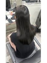 ユーフォリア 渋谷グランデ(Euphoria SHIBUYA GRANDE)&nbsp;オリーブブラック　オリーブカラー　透明感カラー　イルミナ