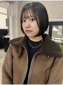 髪質改善　似合わせカット　ショートボブ