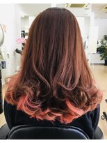 ヘアースタジオブランシェ 新川店(hair studio branche) ふんわりインナーカラー
