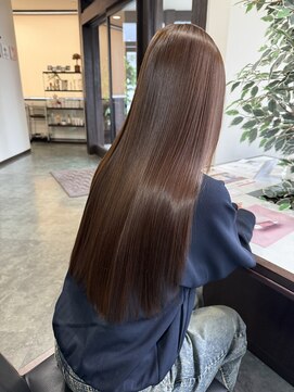 ヘアーアンドリフレ ドゥゼル(Hair&Refle Deux Alies) 髪質改善ストレート