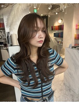 ユアーズヘア 新宿三丁目店(youres hair) 韓国風レイヤー/ハッシュカット/レイヤーカット