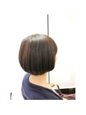 ナチュラルショートボブ