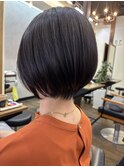 綺麗め大人ショートボブ