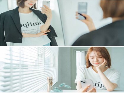 ヘアアンドメイク 心座(hair&make)の写真