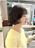 デジタルパーマショートパーマボブパーマミニボブブリーチパーマ