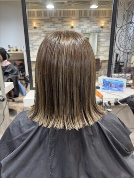 シエル 立川店(CIEL) 【CIEL×久光】ハイライトで作るカーキグレージュ