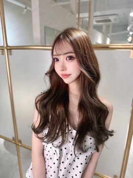 ミヨン 京都烏丸店(miyon) 【miyon】韓国レイヤーカット×暗髪カラー×髪質改善