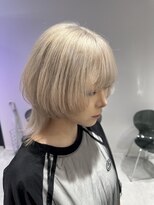 プライズ 成増店(prize)&nbsp;ホワイトベージュハイトーンベージュダブルカラー成増