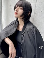 ユアーズヘア 神楽坂はなれ店(youres hair)&nbsp;顔周りレイヤー サイドバング レイヤーカット センターパート