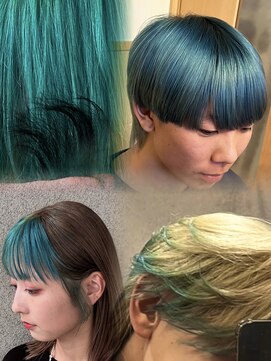 ラソ プエルト(LAZO puerto) ハイトーン 水色