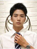 リベルテ グリット(Liberte Grit) 年齢対応◎20代30代40代向けメンズヘア黒髪ビジネススパイキー