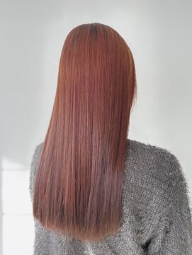 ヘアデザイン アンジェロ(Hair Design Angelo) 【仙台】艶髪ピンクベージュ