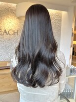 ビーチ(BEACH)&nbsp;透明感スモーキーダークブラウングレージュ