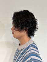 ニアウ 伊勢崎連取店(Niau) MEN’S HAIR/サーフカール/刈り上げセンターパート/伊勢崎
