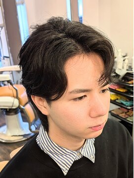 ボイスバーバー 高野店(VOICE BARBER) 最旬アップバングウルフ