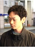 MEN`SHAIR/スパイキーショート/フェザーパーマ/烏丸御池F