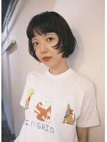 エコーズ(echo's) ショートバングとパーマ