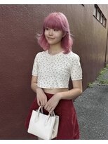 アルダー(ALDER)&nbsp;透き通るピンクミディアムスタイル