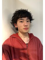 ビハインドザカーテン(BEHIND THE CURTAIN)&nbsp;【セットが簡単】ゆるふわメンズシャドウパーマ