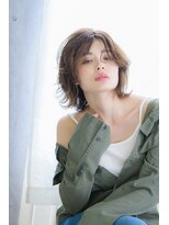 ネオリーブ ジューク 日吉店(Neolive JuQ)&nbsp;外ハネウェットボブ