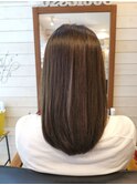 サラサラすぎるセミロング