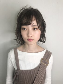 デヴェロペ(Devellope.) 【Devellope.】千葉担当　カジュアルボブ　アッシュカラー