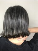 ショートボブハイライト