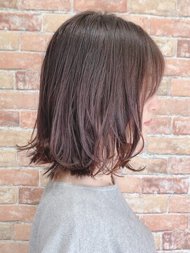 ニスル 上尾店(NISURU) 似合わせカット/大人ガーリー/ダークアッシュ/着物/上尾/上尾駅