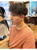 【IRIE HAIR赤坂】ソフトスパイラルパーマ×ツーブロック