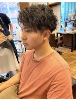 アイリーヘアデザイン(IRIE HAIR DESIGN) 【IRIE HAIR赤坂】ソフトスパイラルパーマ×ツーブロック