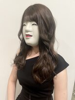 コマ(coma)&nbsp;【coma中野】韓国風アッシュ系カラーサラツヤロング