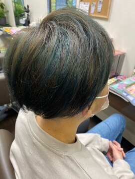 バンチ(Baint.) グリーンメッシュ！！