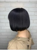 20代30代40代マロンベージュ/Aラインボブ/かきあげ[高田馬場駅]