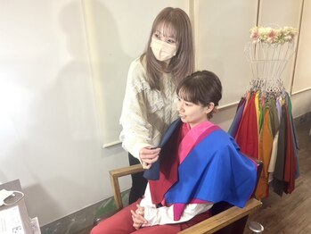 アンティヘア(anti HAIRｍ)の写真/あなたの骨格や肌色に合わせて、丁寧なカウンセリング。一人一人に合わせた提案で、新しい自分に☆