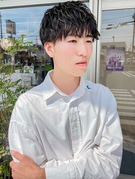 バランス ヘアーアンドアイラッシュ 野田店(balance.) 遊ばせマッシュ