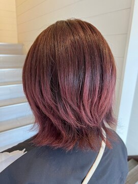 エルベ けやき台店(elve) 流行りピンクカラー