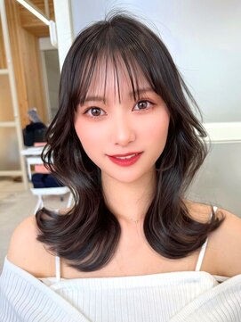 アフロートリノ(AFLOAT Leino) 大人かわいい韓国ヘア 似合わせ小顔顔まわりカット#