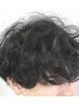 [学割U24]初回限定 メンズ  ナチュラルパーマ+カット+眉毛カット ￥8.800