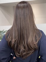 ジルブラン(JIL BLAN)&nbsp;ハイライトバレイヤージュダブルカラー20代30代40代グレージュ