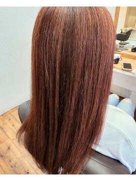 エイト オキナワ 沖縄新都心店(EIGHT okinawa) お客様スタイル_ブリーチ履歴×縮毛矯正【EIGHT 荒井】