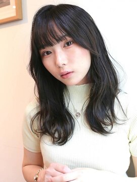 アグ ヘアー ロロ 盛岡店(Agu hair lolo) 《Agu hair》黒髪×艶ミディアム