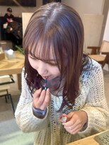 ディッセンバー 神宮前(December) 紫カラー/ぶどうカラー/パープルカラー/ブリーチカラー/渋谷