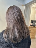 ユニル(unir)&nbsp;【unir】ノンダメージ1ブリーチで作るグレージュカラー★